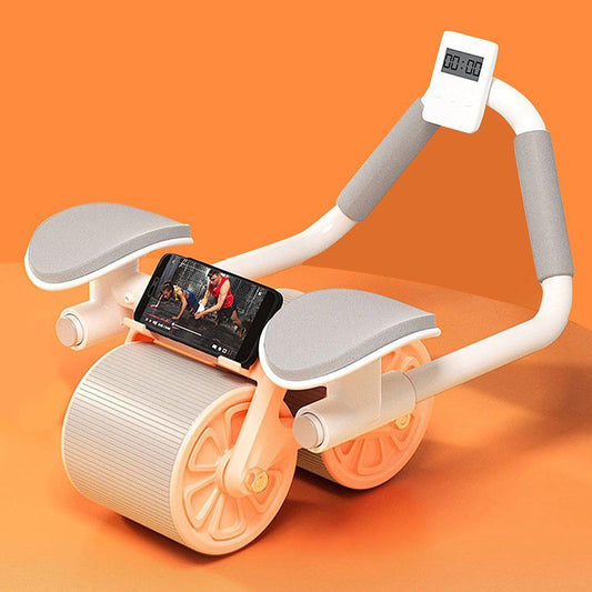 Double Wheels Abs Roller With Mobile Holder And Timer